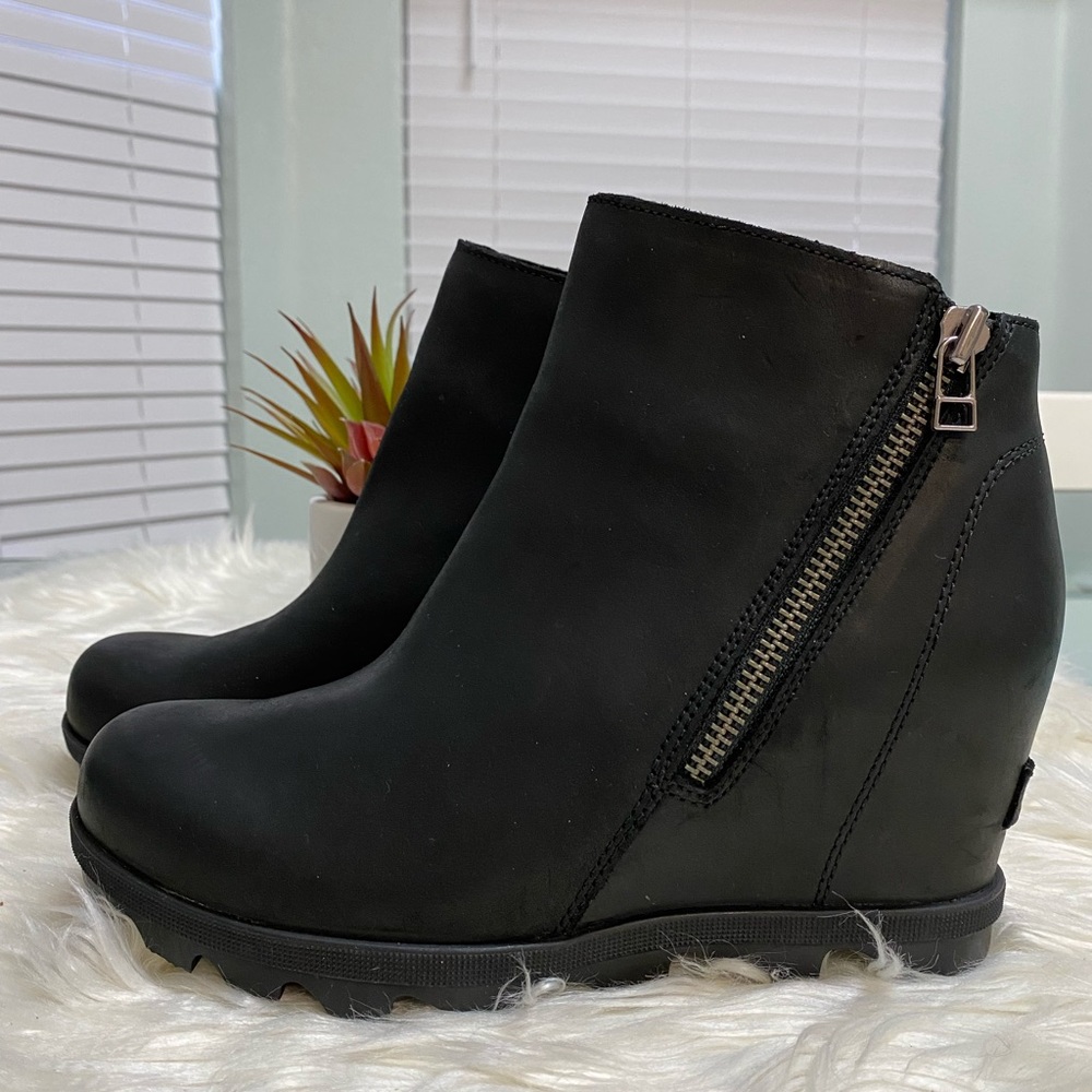 NWT Sorel Joan Of Arctic Wedge II Zip Bootie